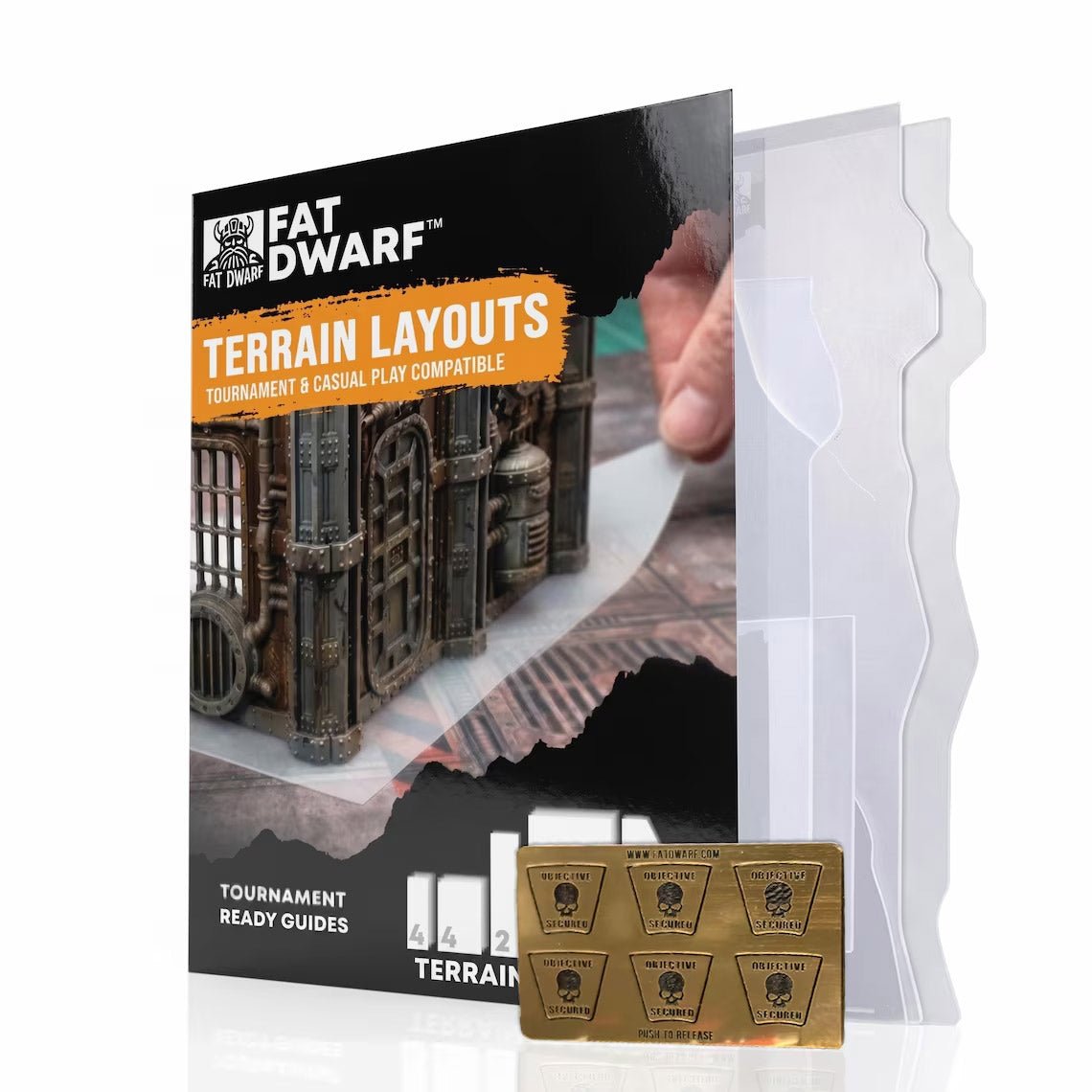 11th Edition Wargaming Terrain Footprints - Fat Dwarf