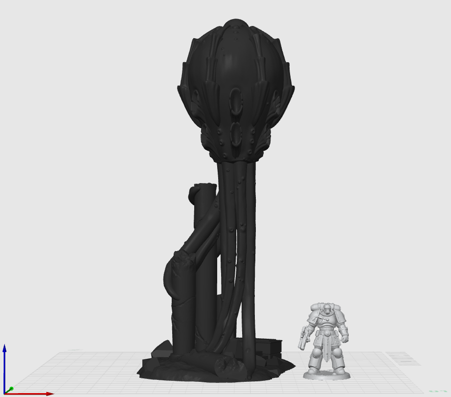 Alien Hive World Spore Terrain Set – 3 XL Spore Pods - Fat Dwarf