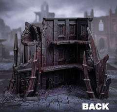 Alien Hive World Three Story Ruin (A) - Fat Dwarf