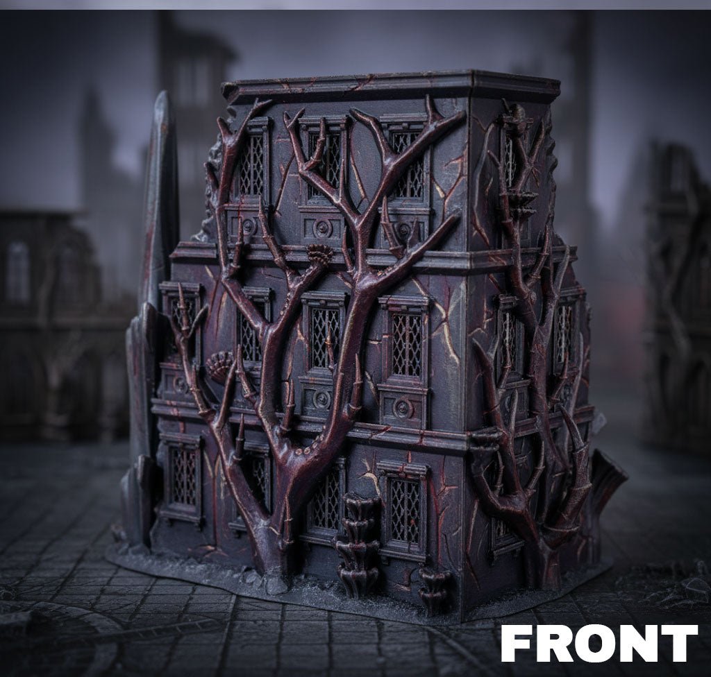 Alien Hive World Three Story Ruin (B) - Fat Dwarf