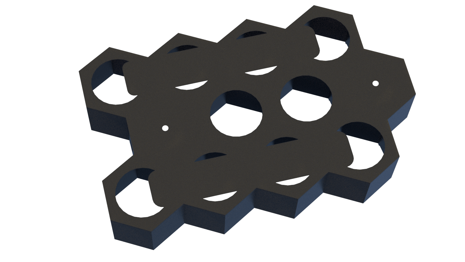 Citadel Paint Storage for 40k: 32mm Hex Wall & Desk Organiser (MODULAR) - Fat Dwarf