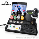 Hobby Forge PRO: Modular wet palette, Paint, Tool Station and paint handle set - Fat Dwarf