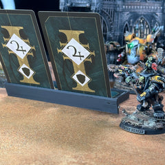 Mission Deck Card Stand & Holder - Fat Dwarf