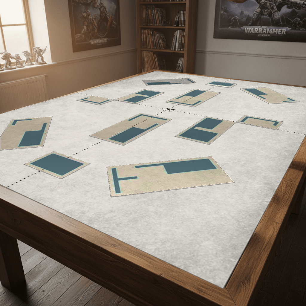 Tournament PRO 40K Terrain Layout Kit – 12pc - Fat Dwarf