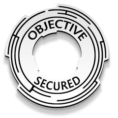 x6 Objective Secured Sci-Fi Tokens - Fat Dwarf
