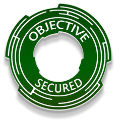 x6 Objective Secured Sci-Fi Tokens - Fat Dwarf