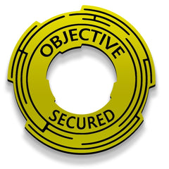 x6 Objective Secured Sci-Fi Tokens - Fat Dwarf