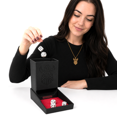 Portable Dice roller and carrier