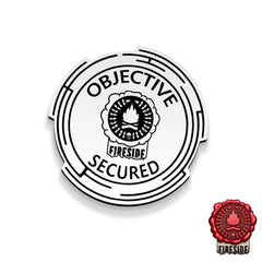 x6 Objective Secured Sci - Fi Tokens (Fireside) - Fat Dwarf